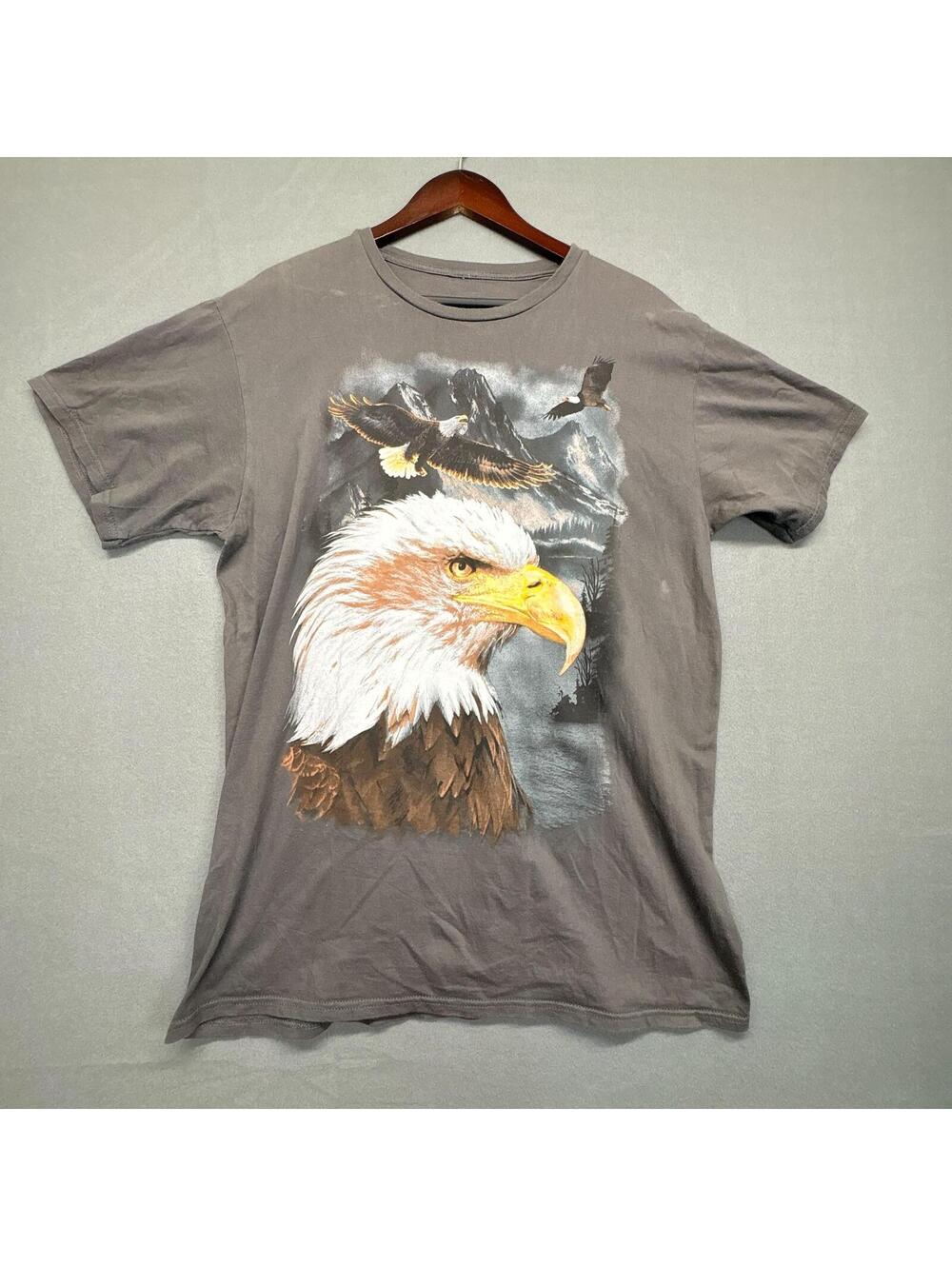 Vintage 90's Eagle Graphic T-Shirt Men's Size Large
